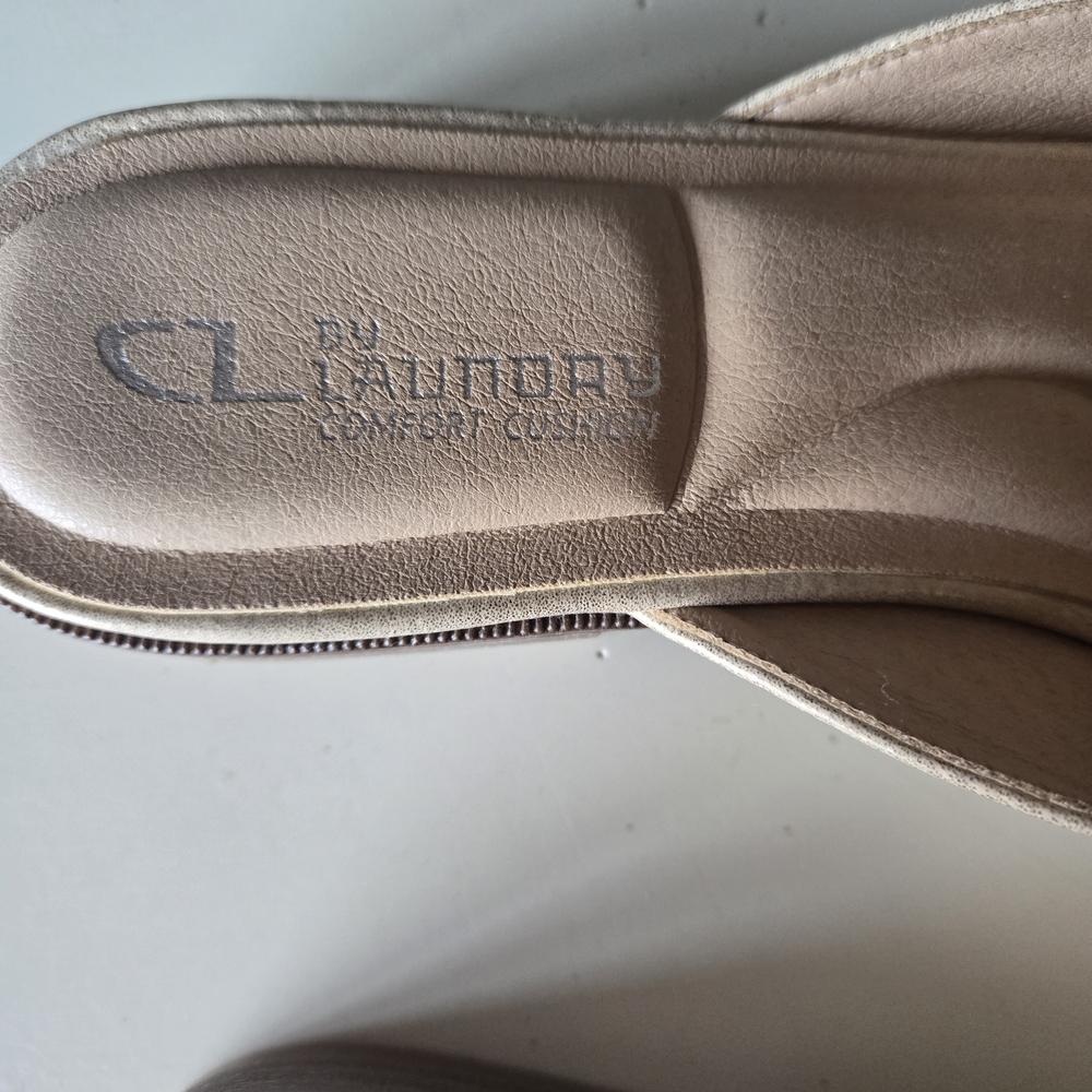 CL by Laundry Silver Mules - Picture 3 of 12
